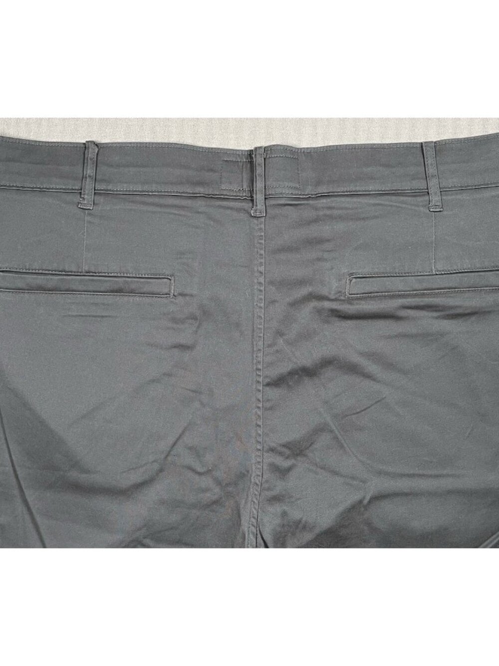NWT Abercrombie & Fitch Modern Chino Straight Dark Gray Pants - Men Size 38 X 34 - Picture 10 of 13